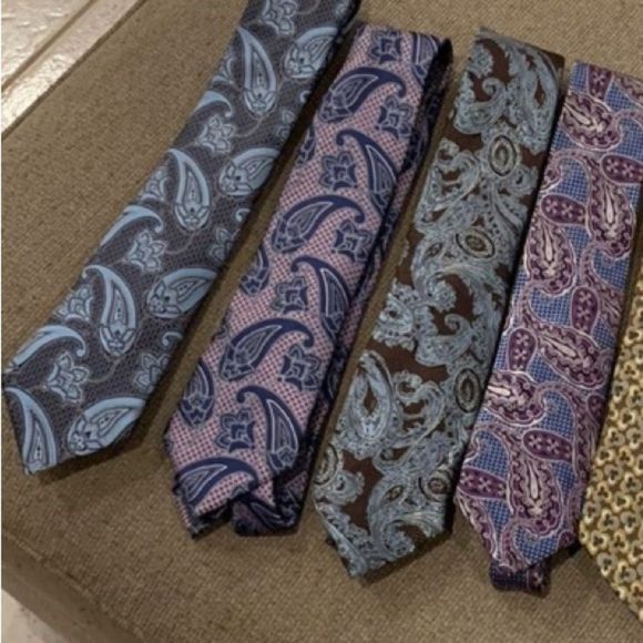 Ermenegildo Zegna Other - 4 Zegna Paisley men’s ties